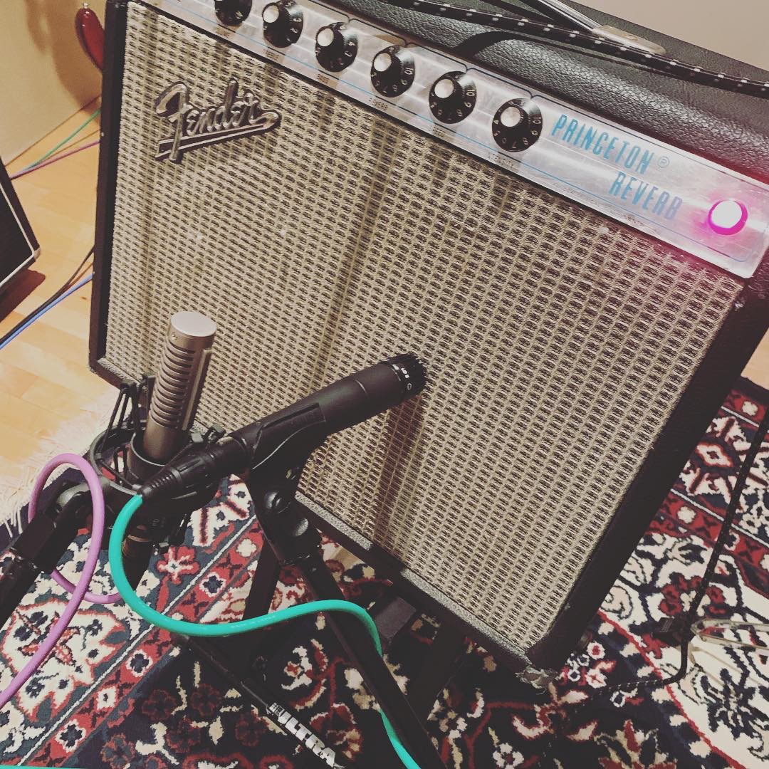 Fender Princeton Reverb, Landslide Recording Studios Asheville, NC